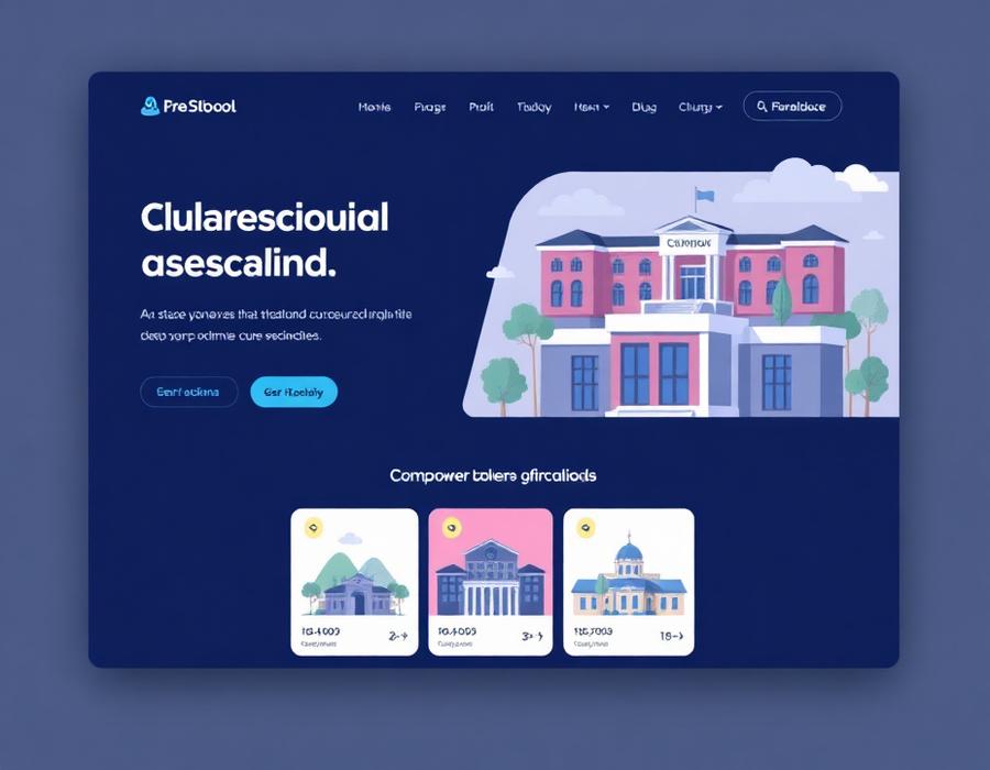Little Einstein’s Pre-school website design